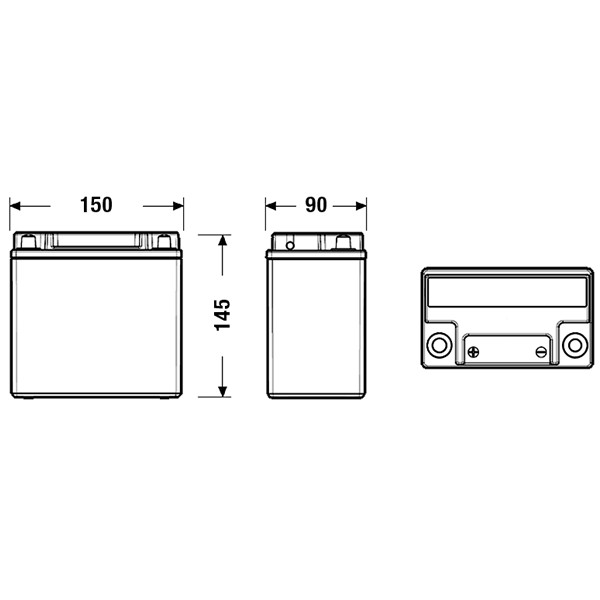 Starter Battery Jaguar Land Rover 09-22 image