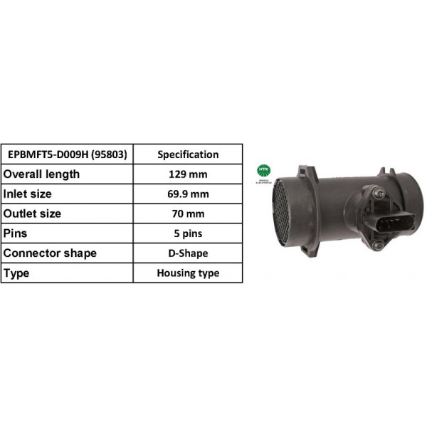 AIR FLOW METER MERC C220 99-01 image