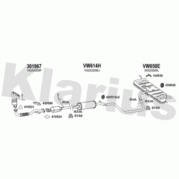 Klarius Exhaust System image