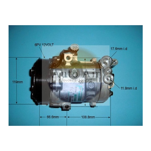 AC COMPRESSOR SUZUKI VAUXHALL 03-14 image