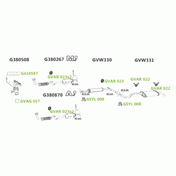 GT Exhausts Exhaust System image