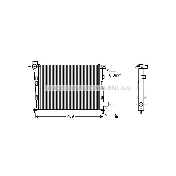 RAD MERC A140 A160 98-05 image