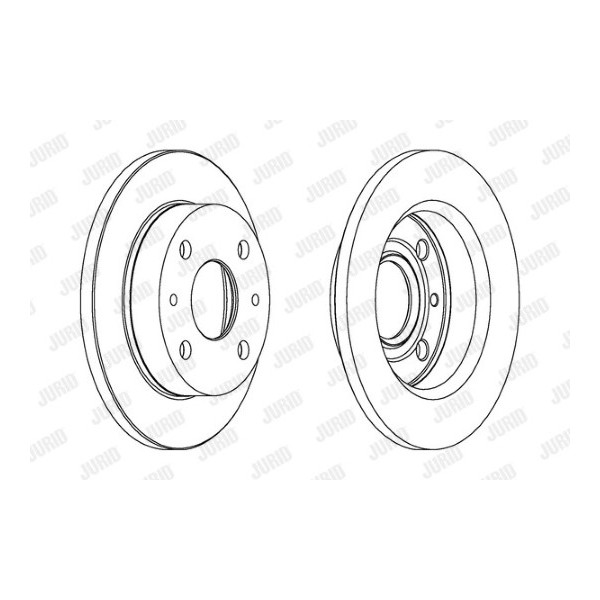 SGL BRK DISC FT DAIH CUORE 98-11 image