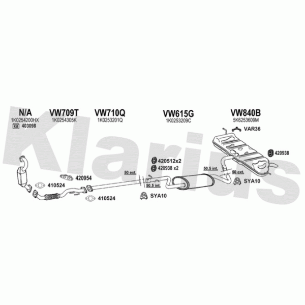 Klarius Exhaust System image