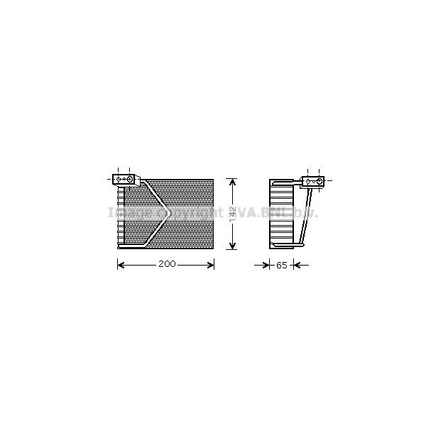 AC EVAP MERC CL S CLASS 98-07 image
