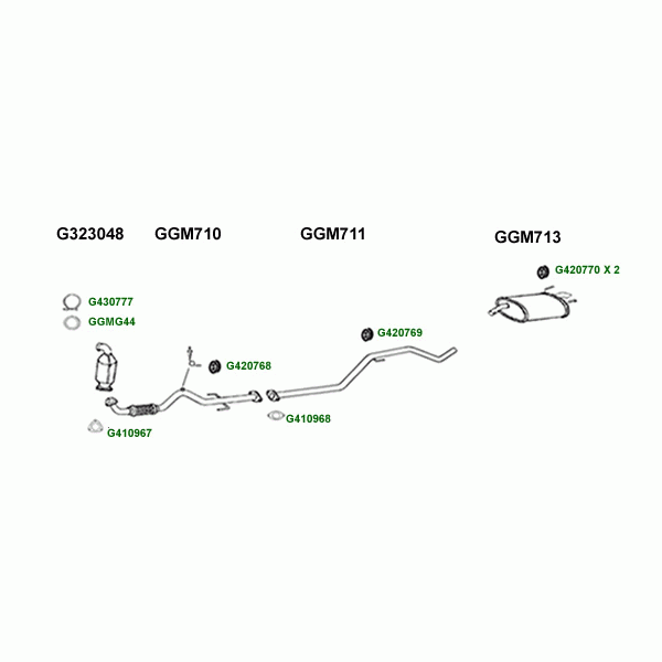 GT Exhausts Exhaust System image