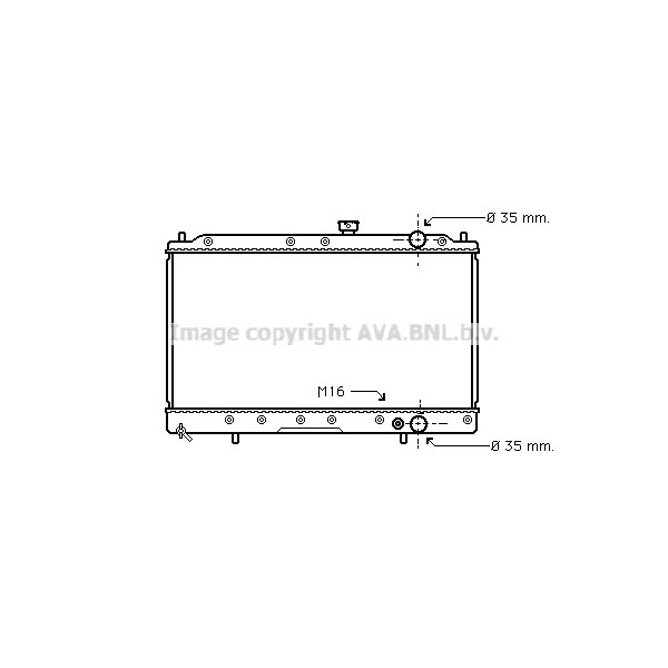 RAD MITSUBISHI COLT MIRAGE LANCER 88-92 image