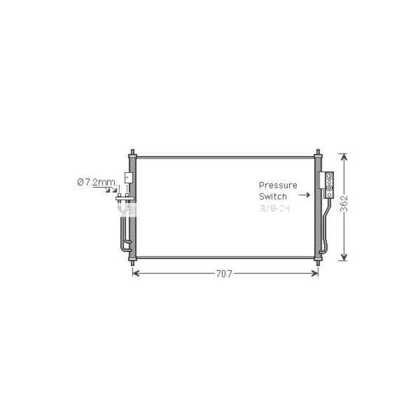 CNDNSR ALMERA CLASSIC 06- image