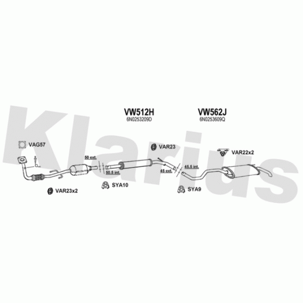 Klarius Exhaust System image