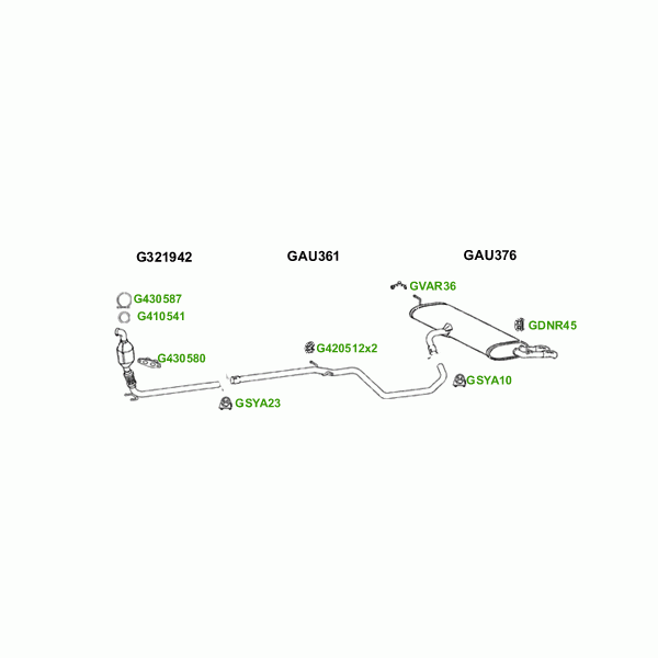 GT Exhausts Exhaust System image