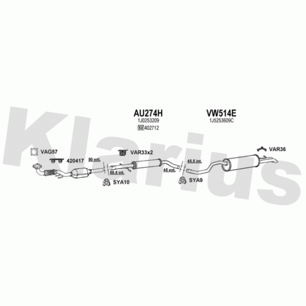 Klarius Exhaust System image