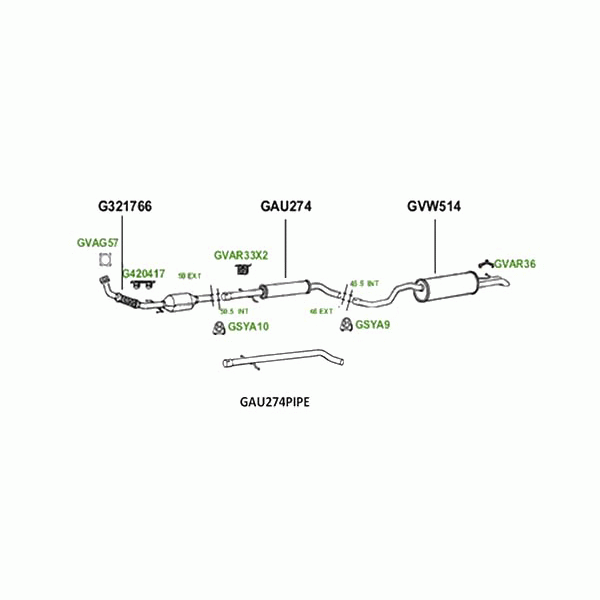 GT Exhausts Exhaust System image