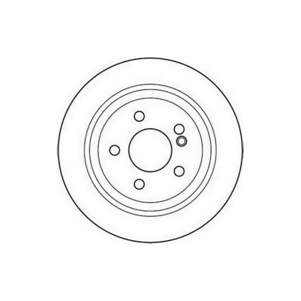 Brake Disc Mercedes 98-06 image