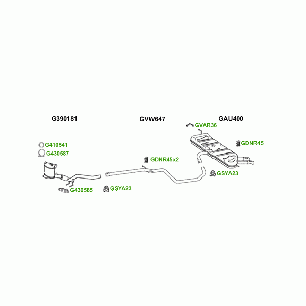 GT Exhausts Exhaust System image