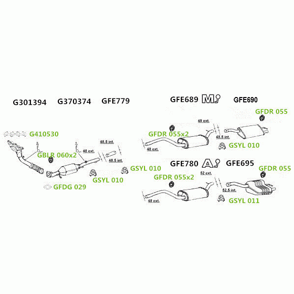 GT Exhausts Exhaust System image