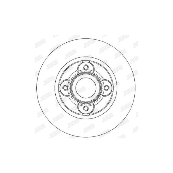 SGL BRK DISC R RENA CLIO MEGANE CLASSIC 91-05 image