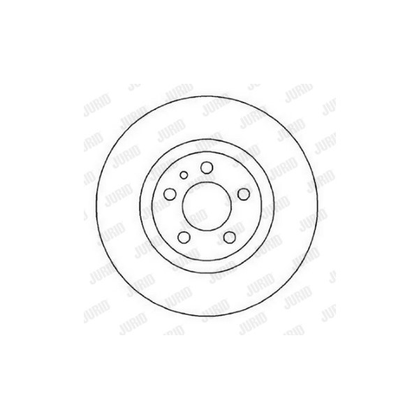 SGL BRK DISC FT ALFA ROMEO GTV SPIDER 96-05 image