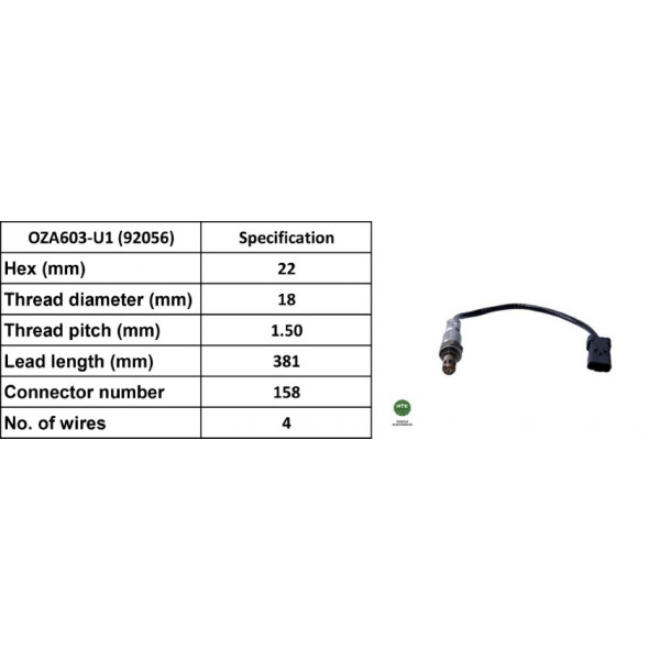 LAMBDA SENSOR PEUG 2008 13-18 image