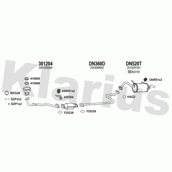 Klarius Exhaust System image