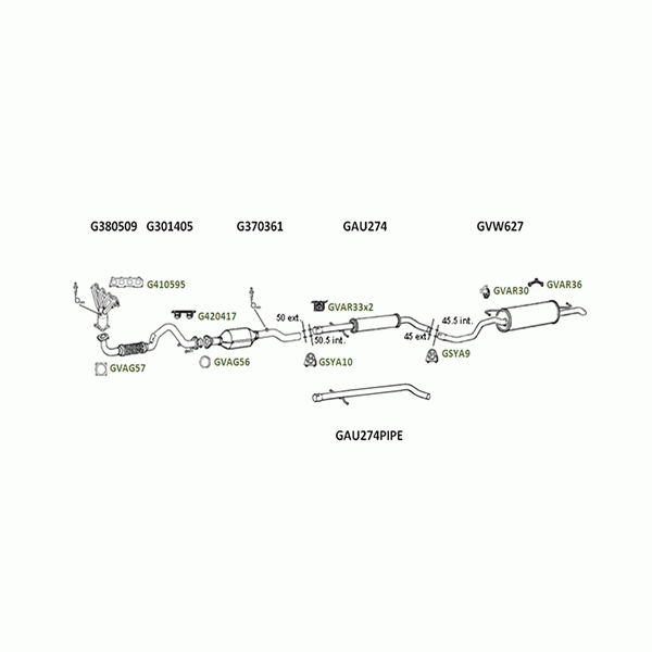 GT Exhausts Exhaust System image