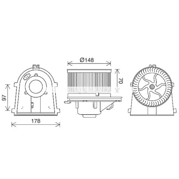 AVA Heater Blower image