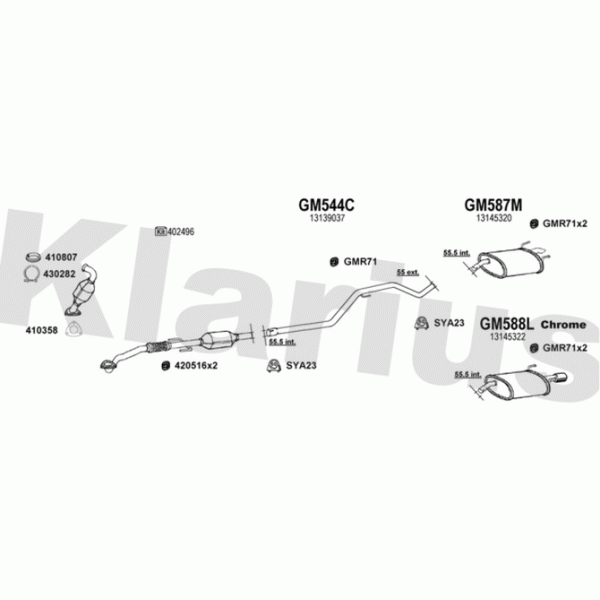Klarius Exhaust System image