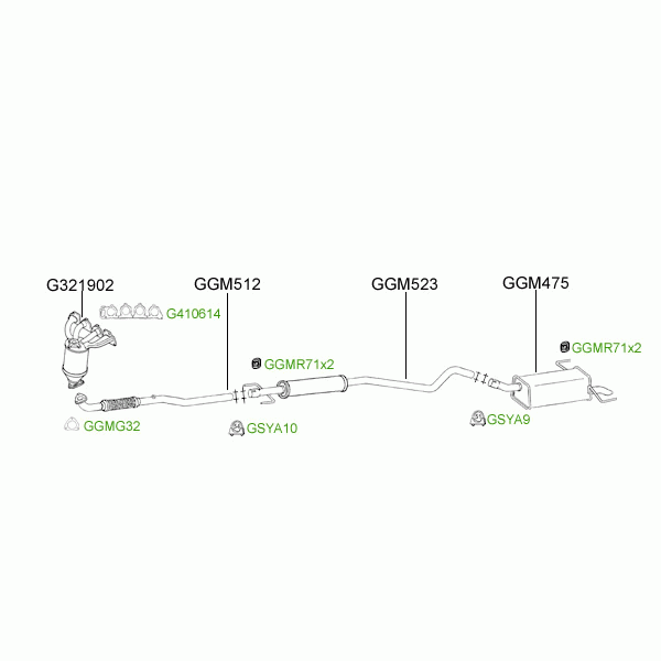 GT Exhausts Exhaust System image