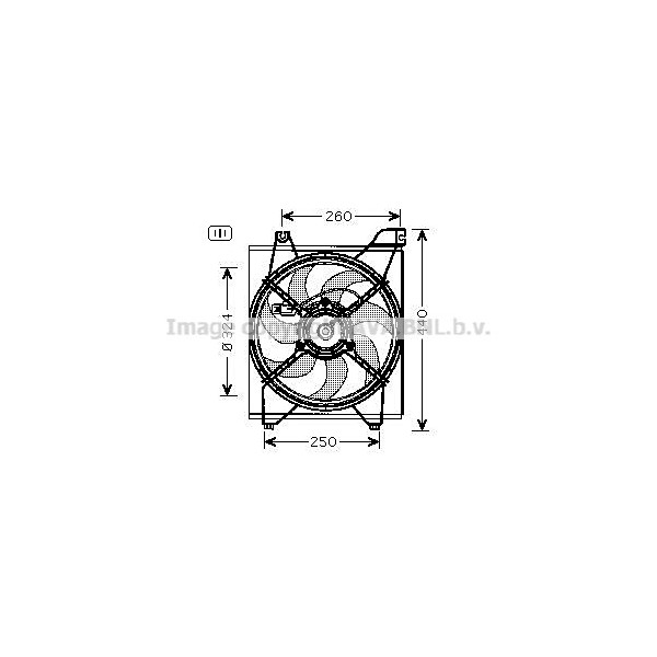 CLG FAN KIA RIO 05-11 image