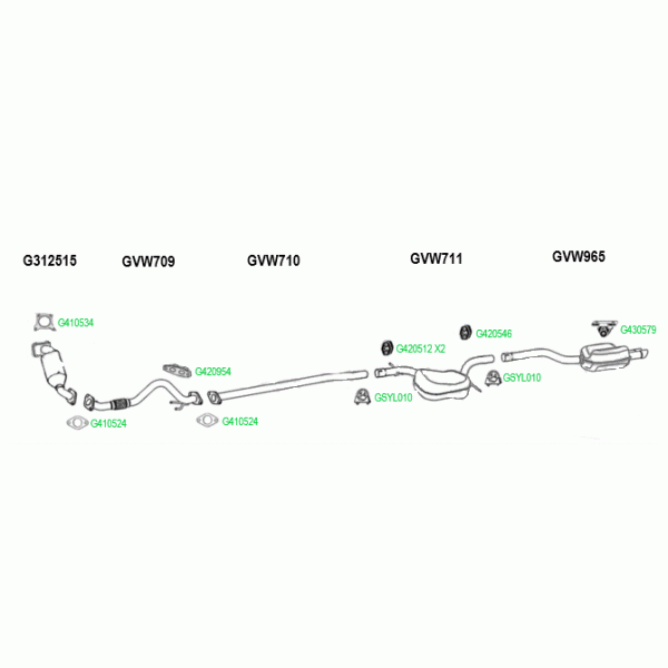 GT Exhausts Exhaust System image