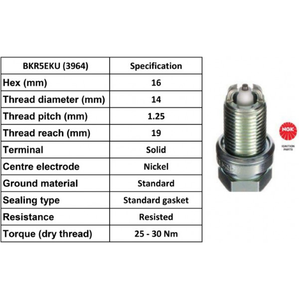 Spark Plug Mercedes VW Tvr 91-03 image