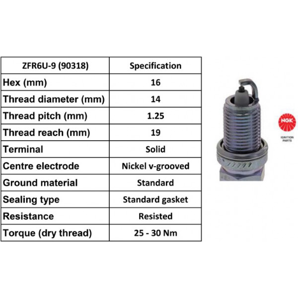 Spark Plug Chevrolet 08-15 image