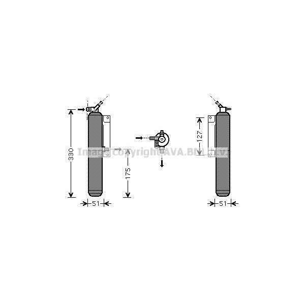 REC DRYER FORD SIERRA 82-95 image