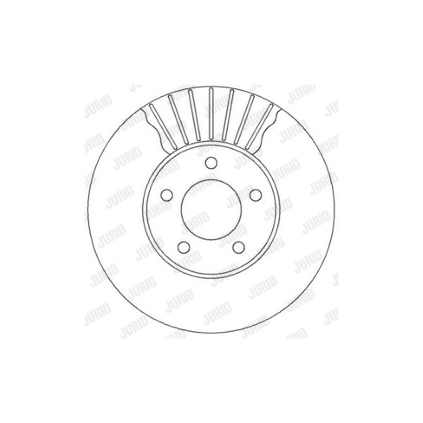 SINGL BRK DISC FT GRAND VOYAGER 01-08 image