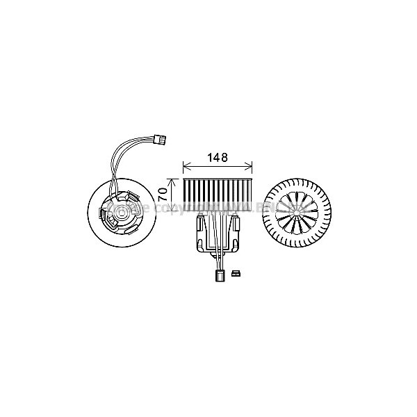 AVA Heater Blower (Front) image
