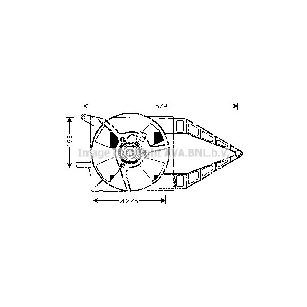 CLG FAN VAUXHALL COMBO CORSA A B 90-01 image