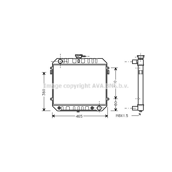 RAD VAUXHALL MANTA 81-87 image
