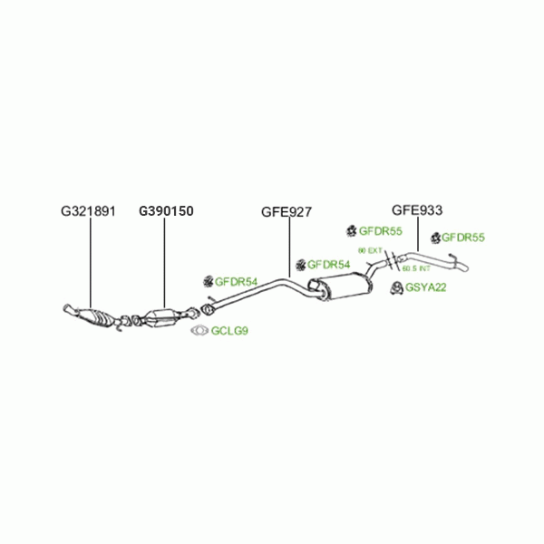 GT Exhausts Exhaust System image