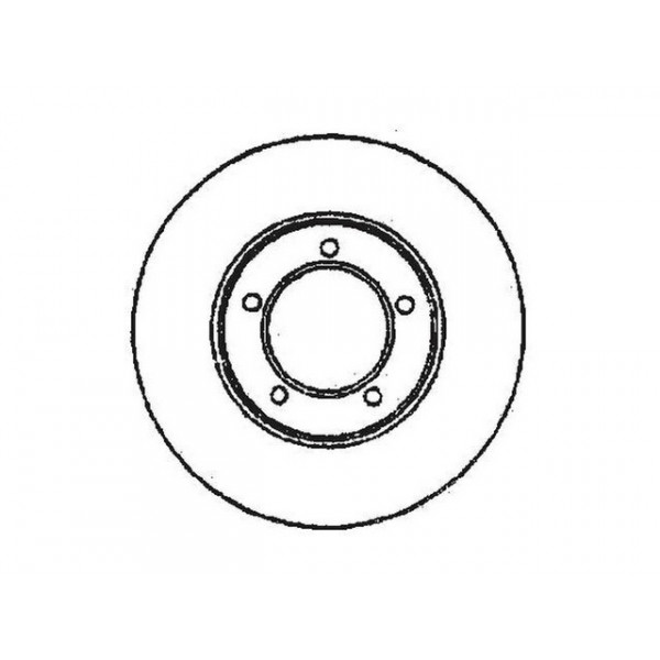 PR BRK DISC FT TOYO AVENSIS VERSO PREVIA 91-06 image