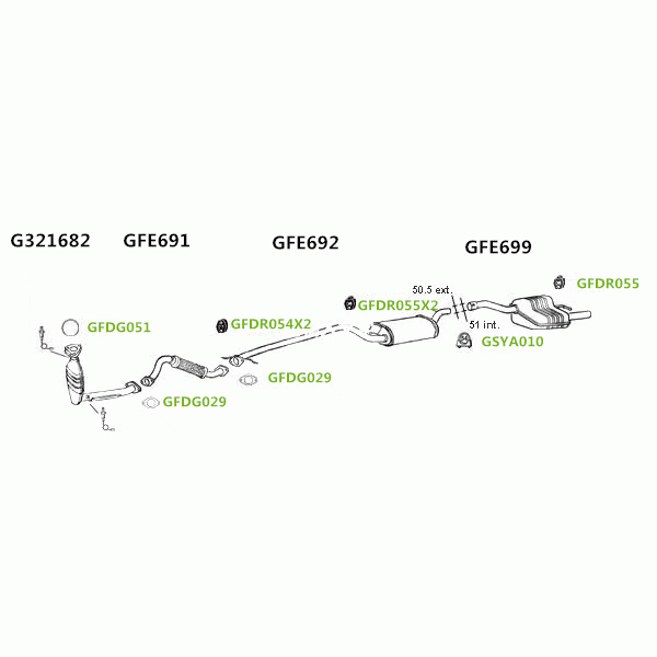 GT Exhausts Exhaust System image