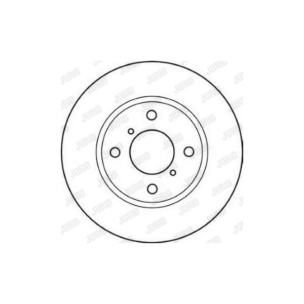 SINGLE BRK DISC FT VAUX AGILA SUZU WAGON R+ 00- image