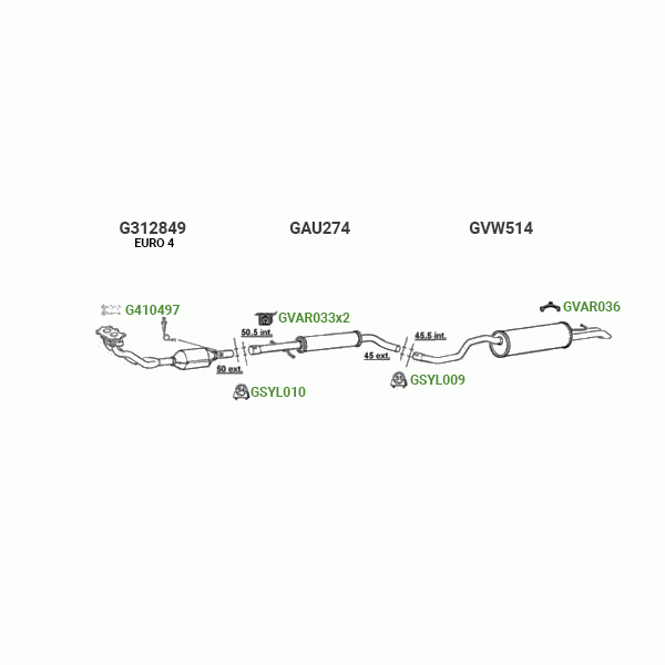 GT Exhausts Exhaust System image