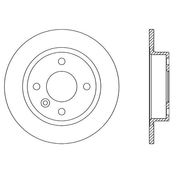 PR BRK DISCS R VOLV 460 88-96 image