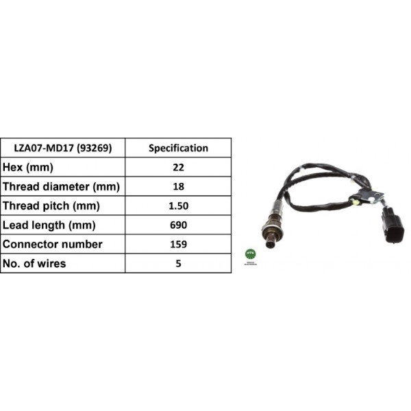 LAMBDA SENSOR FT MAZD 6 07-13 image