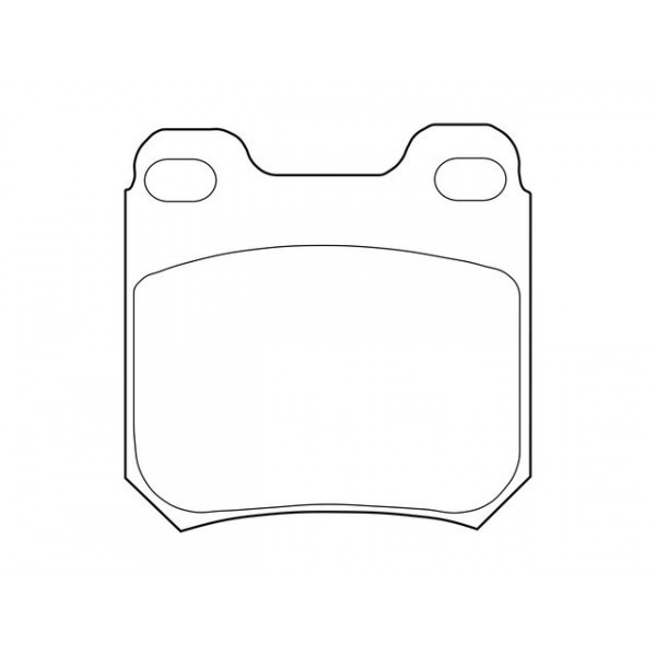 BRK PAD SET R SAAB VAUXHALL 86-03 image