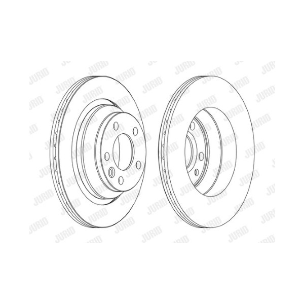 Jurid Brake Disc (Rear) image