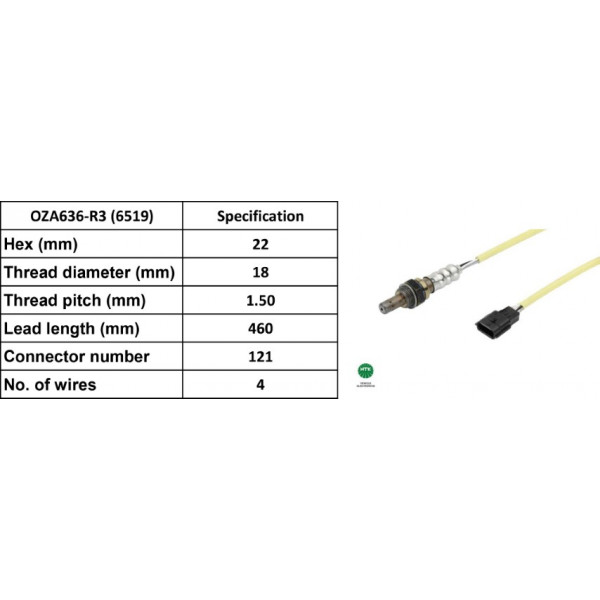 LAMBDA SENSOR CLIO 07-13 image