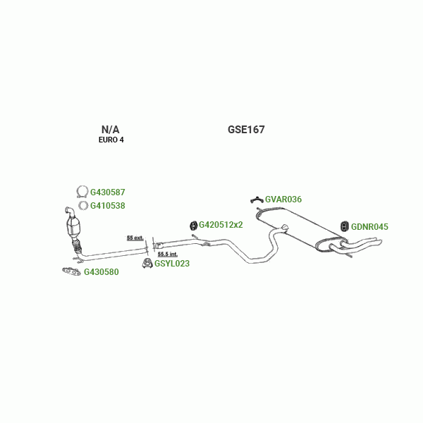 GT Exhausts Exhaust System image