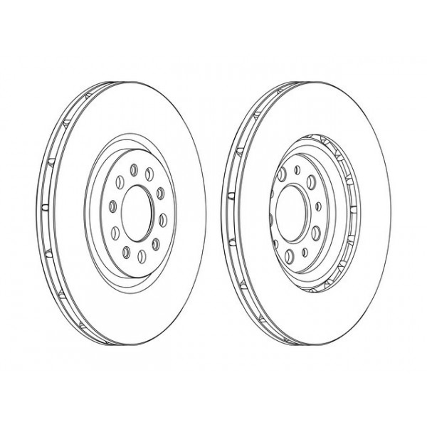 Brake Disc Alfa Romeo Jeep 05-20 image