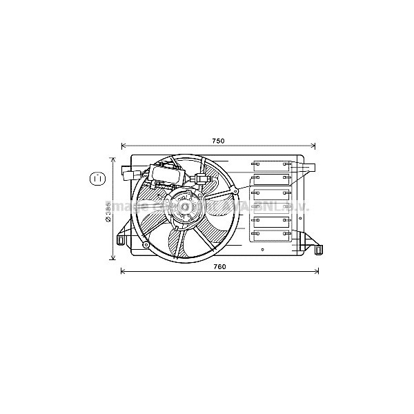 CLG FAN MAZD 3 06-13 image