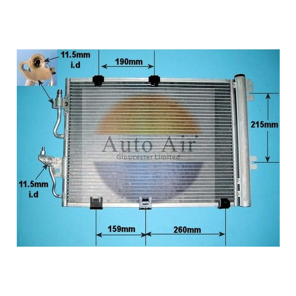 Condenser - Air Conditioning Vauxhall 04-15 image